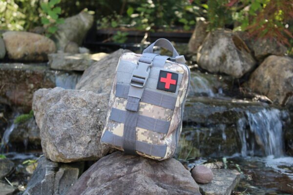 Survival Kit, First Aid Kit/Trauma Kit With Essential Survival Gear