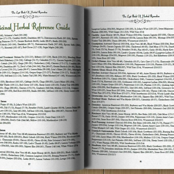 The Lost Book Of Herbal Remedies The Healing Power Of Plant Medicine Paperback Book - Image 3